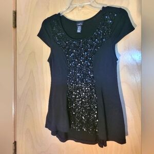 Rue21, Black sequined tee